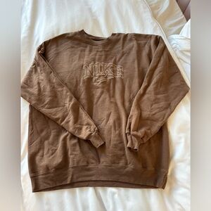 Embroidered Nike Crewneck